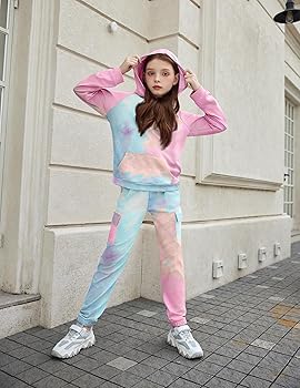 【BEAUTY&YOUTH購入】Aries TIEDYE SWEAT CN Amazon.com: Arshiner Girls Tracksuit Sets Casual Sweatsuit